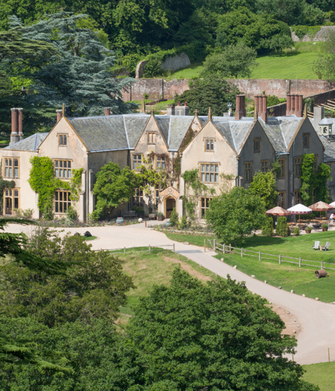 The Pig at Combe — interior and exterior view 7