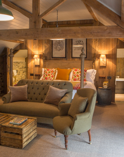 The Pig at Combe — interior and exterior view 33