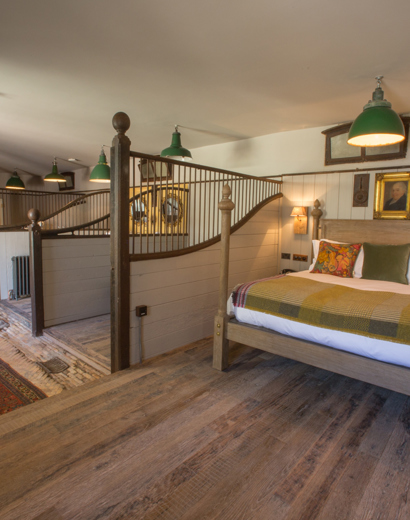 The Pig at Combe — interior and exterior view 34