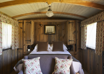 Garden & Stream Wagons at THE PIG-at Harlyn Bay - near Padstow, Cornwall 