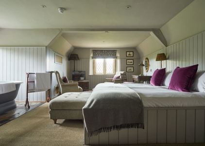 Comfy Luxe Rooms at THE PIG-at Combe - Otter Valley, Devon