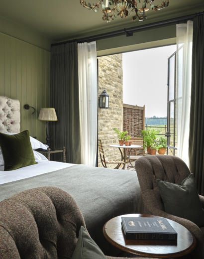 The Pig in the Cotswolds — interior and exterior view 25