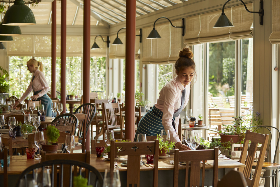 The Pig in the South Downs — interior and exterior view 14