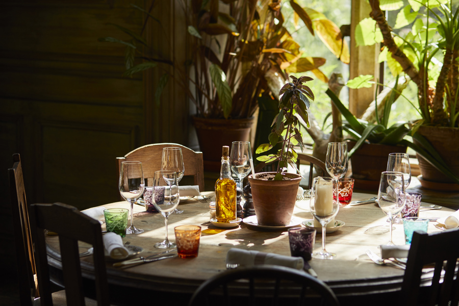 The Pig at Combe — interior and exterior view 15